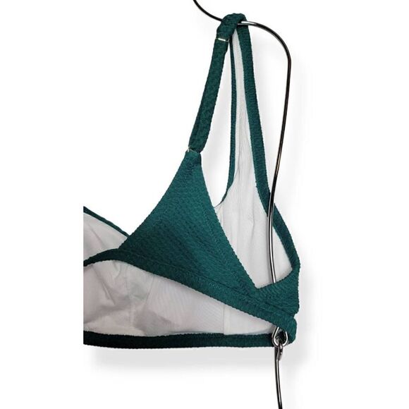 Shade & Shore Green Bikini Top Large 12-14 - Picture 3 of 4
